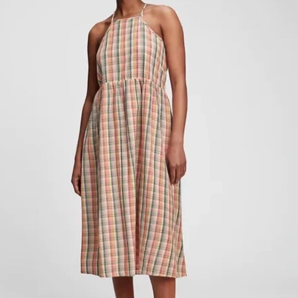 GAP | Dresses | Gap Halter Neck Dress Nwt | Poshmark